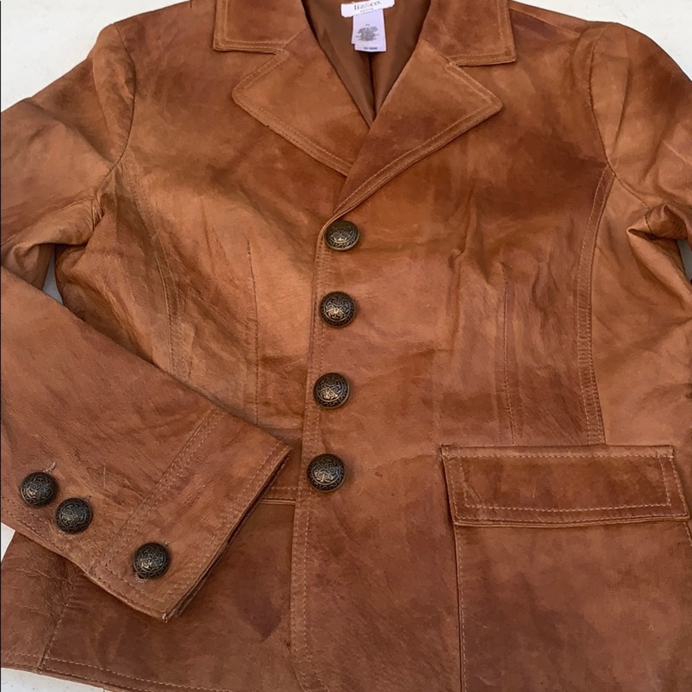 Women leather jacket